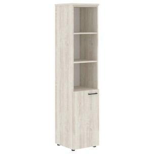 Шкаф колонка с глухой малой дверью (L) и топом XHC 42.5(L) 432х432х1955 XTEN