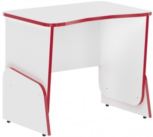 Стол STG 7050 Белый/Красный 700х500х595/695