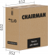 Кресло для персонала  CHAIRMAN 698 CHROME