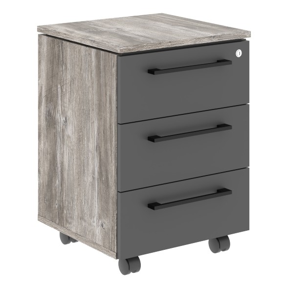 Тумба мобильная MMC-3D.A 465х450х652 MORRIS TREND